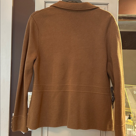 Talbots Petite Brown Knit Top - Picture 5 of 6